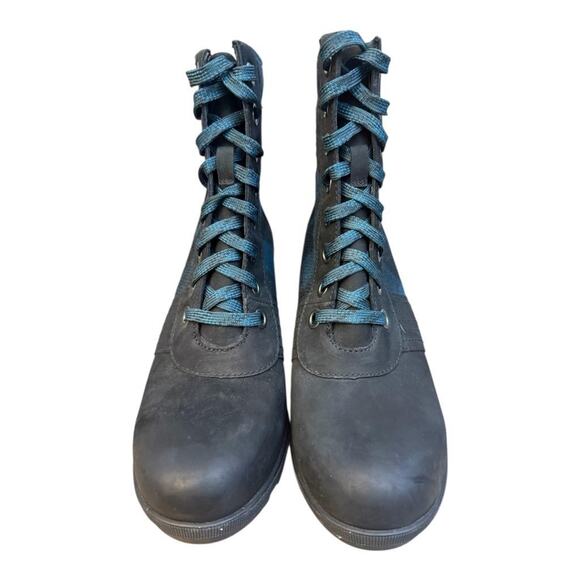 Sorel Joan Of Arctic Lexie Wedge Boot Plaid Flannel Waterproof Women size 10 - Picture 3 of 8